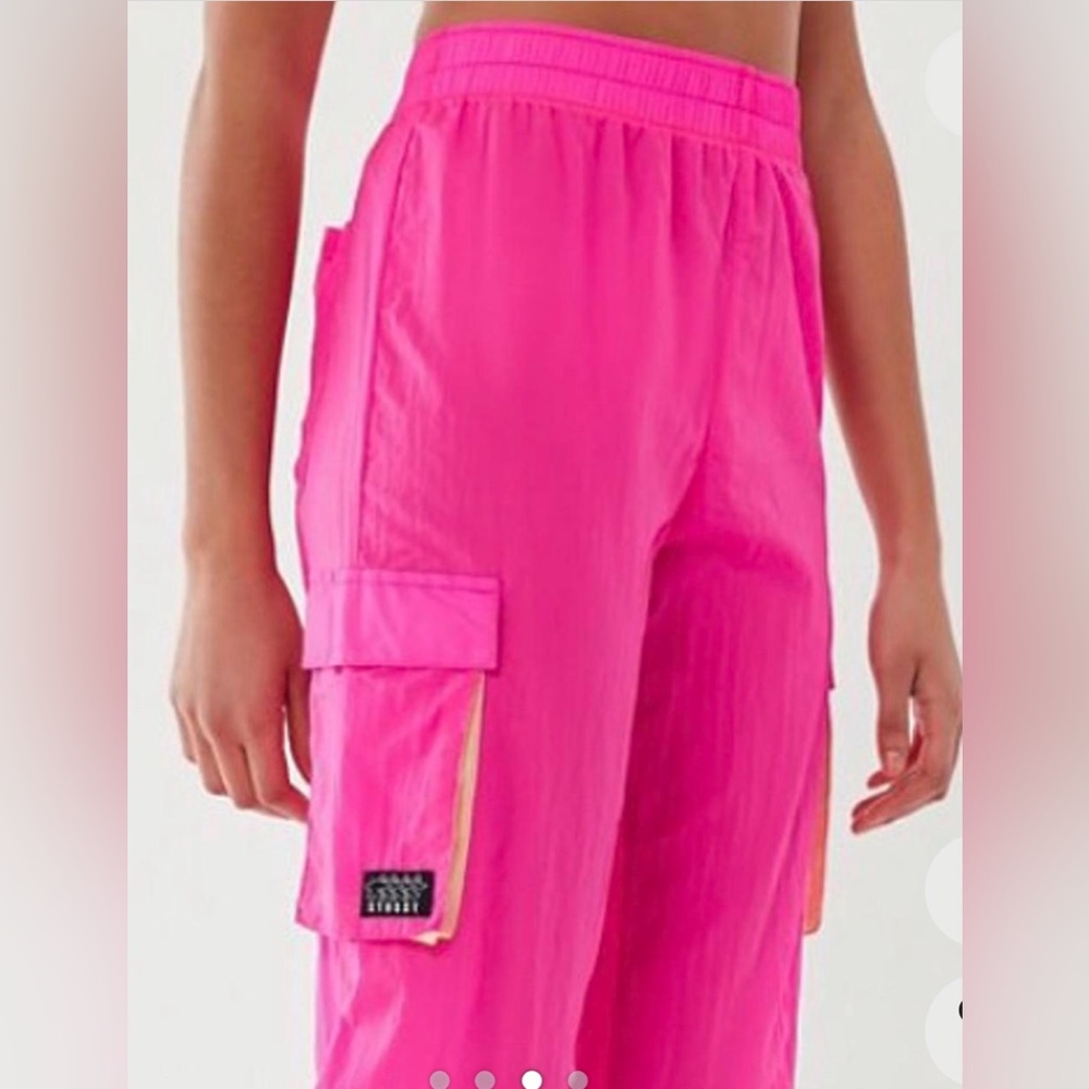Pink Stussy Windbreaker Pants